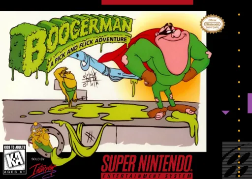 Boogerman - A Pick and Flick Adventure (World) (Evercade)